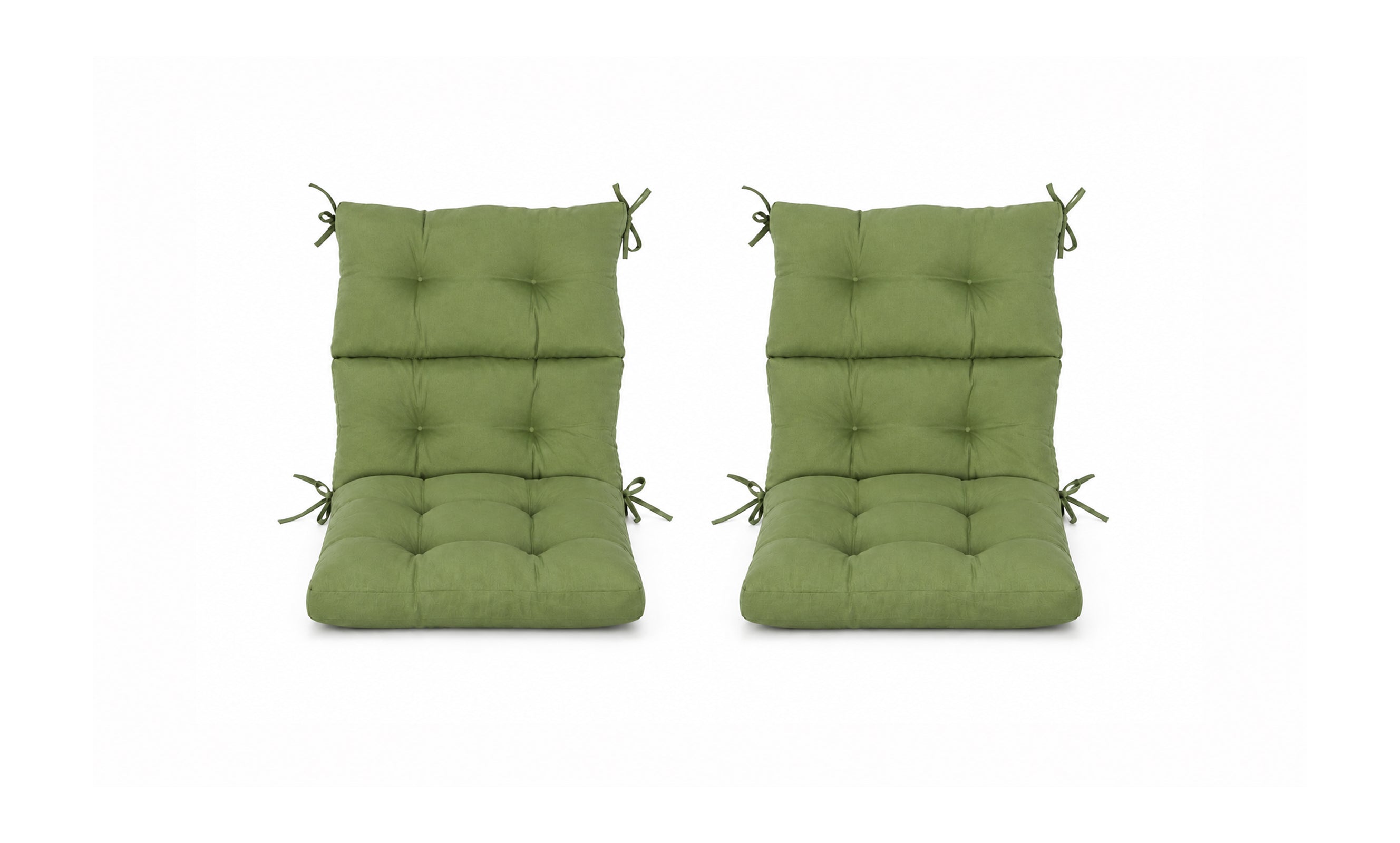 Patio Chair Cushion Set – 2 & 4 Sets, 21" x 20" x 3.5"
