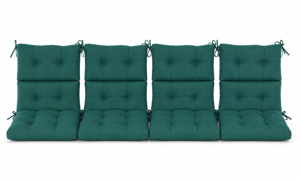 Patio Chair Cushion Set – 2 & 4 Sets, 21" x 20" x 3.5"