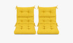 Patio Chair Cushion Set – 2 & 4 Sets, 21" x 20" x 3.5"
