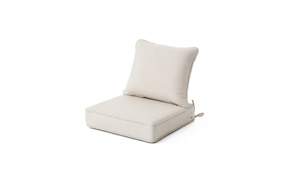 Outdoor Deep Seat Cushion 1 Set, 19" x 19" x 4"