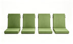 Outdoor Dining Chair Cushions Set of 2 & 4 Sets, 18" x 18" x 3.15"