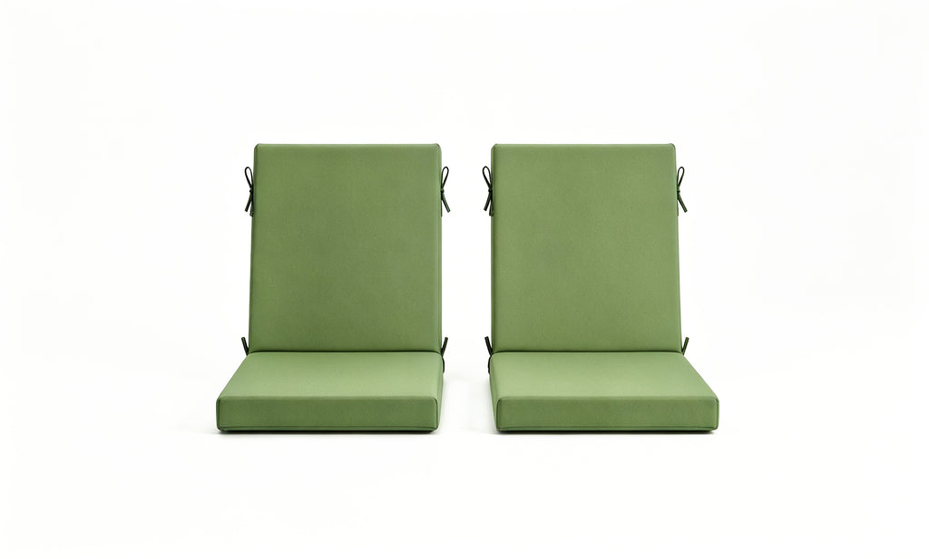 Outdoor Dining Chair Cushions Set of 2 & 4 Sets, 18" x 18" x 3.15"