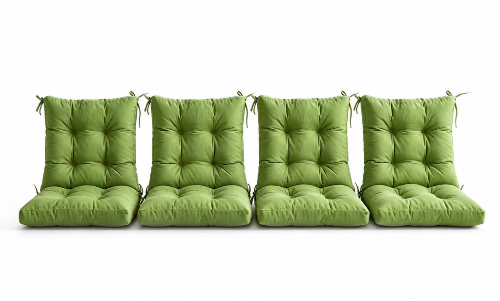Patio Chair Cushion Set – 2 & 4 Sets, 18" x 18" x 3.5"