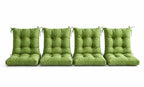 Patio Chair Cushion Set – 2 & 4 Sets, 18" x 18" x 3.5"