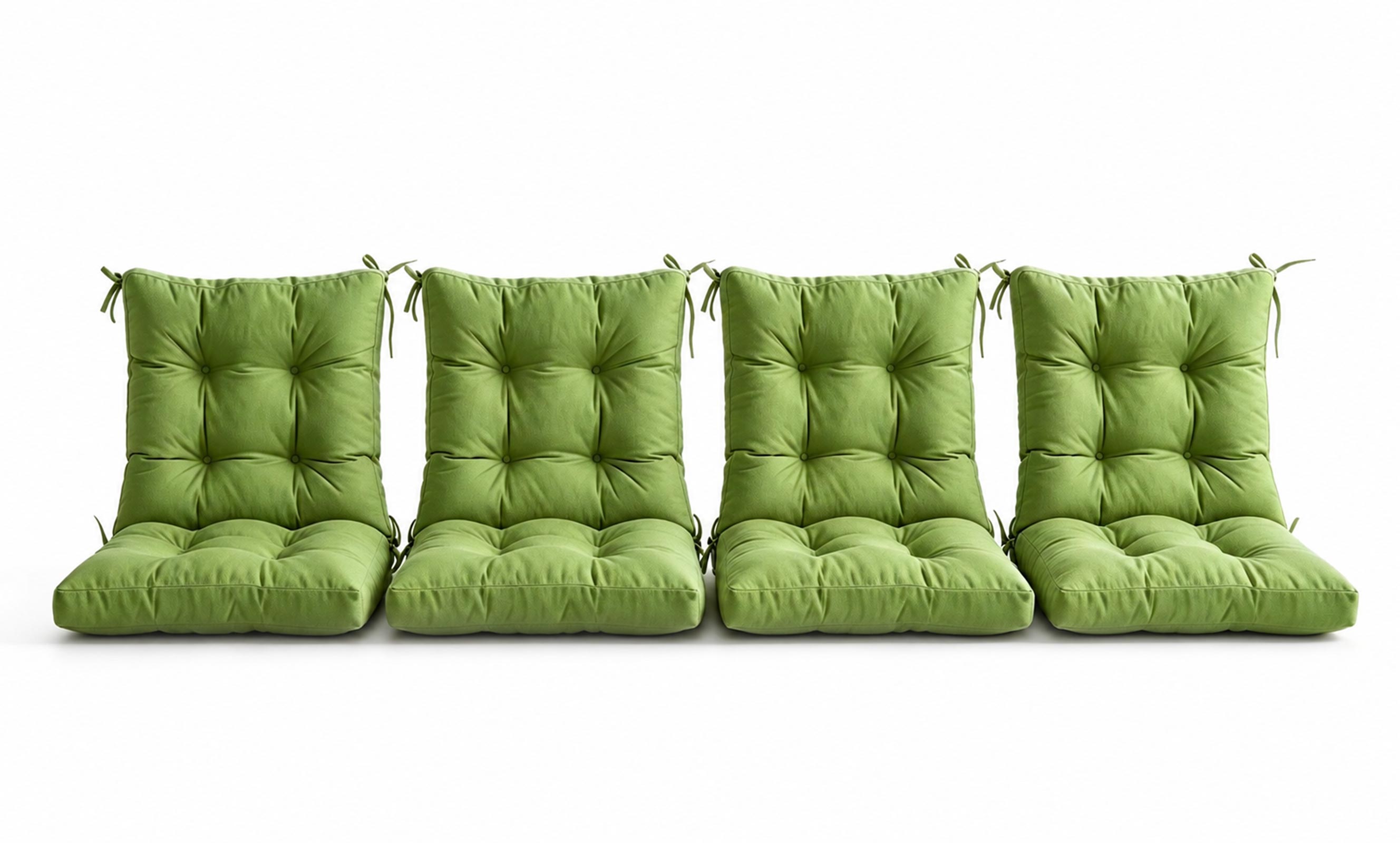 Patio Chair Cushion Set – 2 & 4 Sets, 18" x 18" x 3.5"