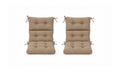 Patio Chair Cushion Set – 2 & 4 Sets, 21" x 20" x 3.5"