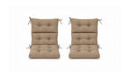 Patio Chair Cushion Set – 2 & 4 Sets, 21" x 20" x 3.5"