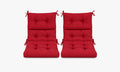 Patio Chair Cushion Set – 2 & 4 Sets, 21" x 20" x 3.5"