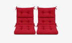Patio Chair Cushion Set – 2 & 4 Sets, 21" x 20" x 3.5"