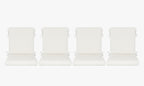 Outdoor Dining Chair Cushions Set of 2 & 4 Sets, 21" x 20" x 3.15"