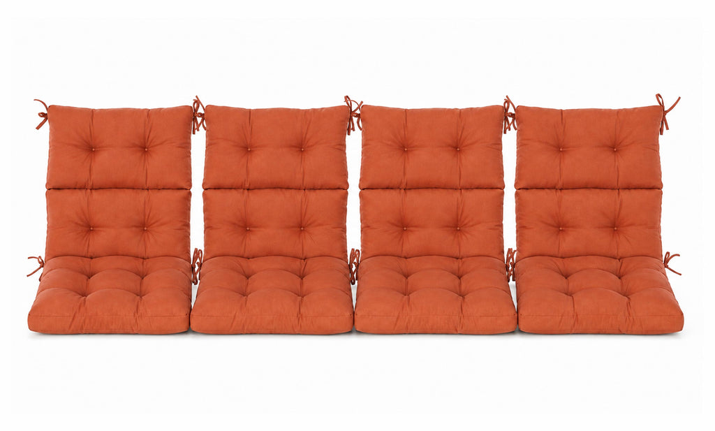 Patio Chair Cushion Set – 2 & 4 Sets, 21" x 20" x 3.5"