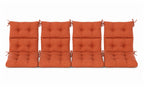 Patio Chair Cushion Set – 2 & 4 Sets, 21" x 20" x 3.5"