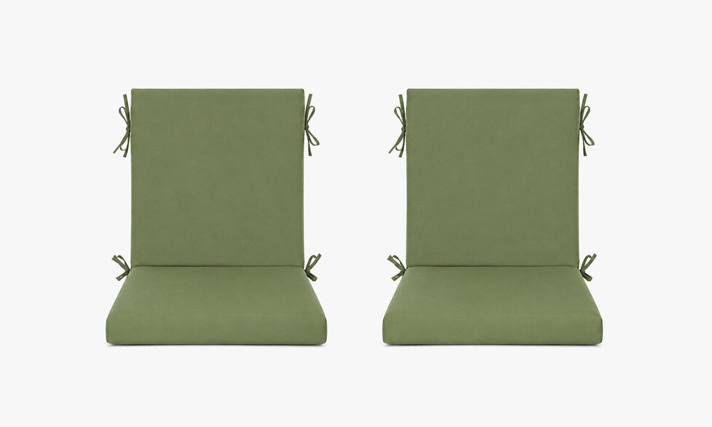 Outdoor Dining Chair Cushions Set of 2 & 4 Sets, 21" x 20" x 3.15"