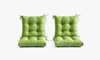 Patio Chair Cushion Set – 2 & 4 Sets, 18" x 18" x 3.5"