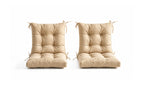 Patio Chair Cushion Set – 2 & 4 Sets, 18" x 18" x 3.5"