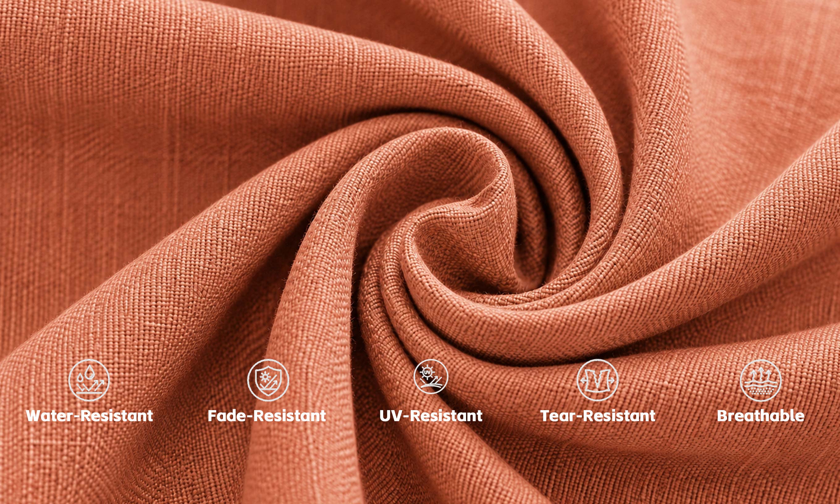 Outdoor Chair Cushion Set 2 Sets, 20" x 20" x 3.1"