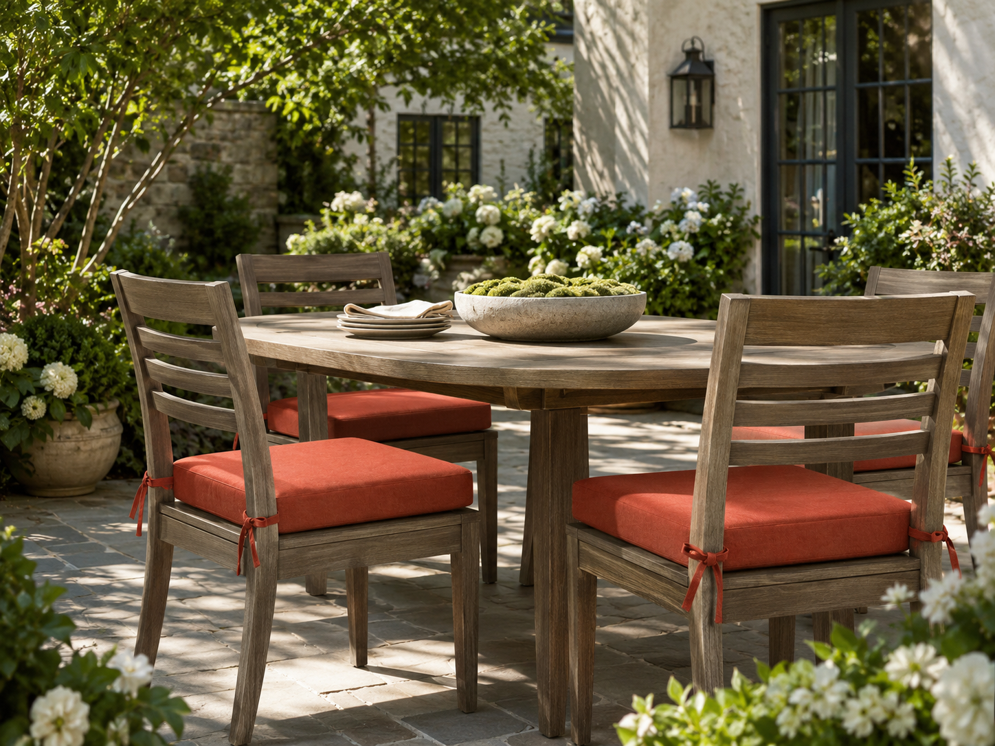 Outdoor Chair Cushion Set 2 Sets, 20" x 20" x 3.1"
