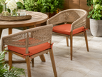 Outdoor Chair Cushion Set 2 Sets, 20" x 20" x 3.1"