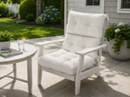 Patio Chair Cushion Set – 2 & 4 Sets, 21" x 20" x 3.5"