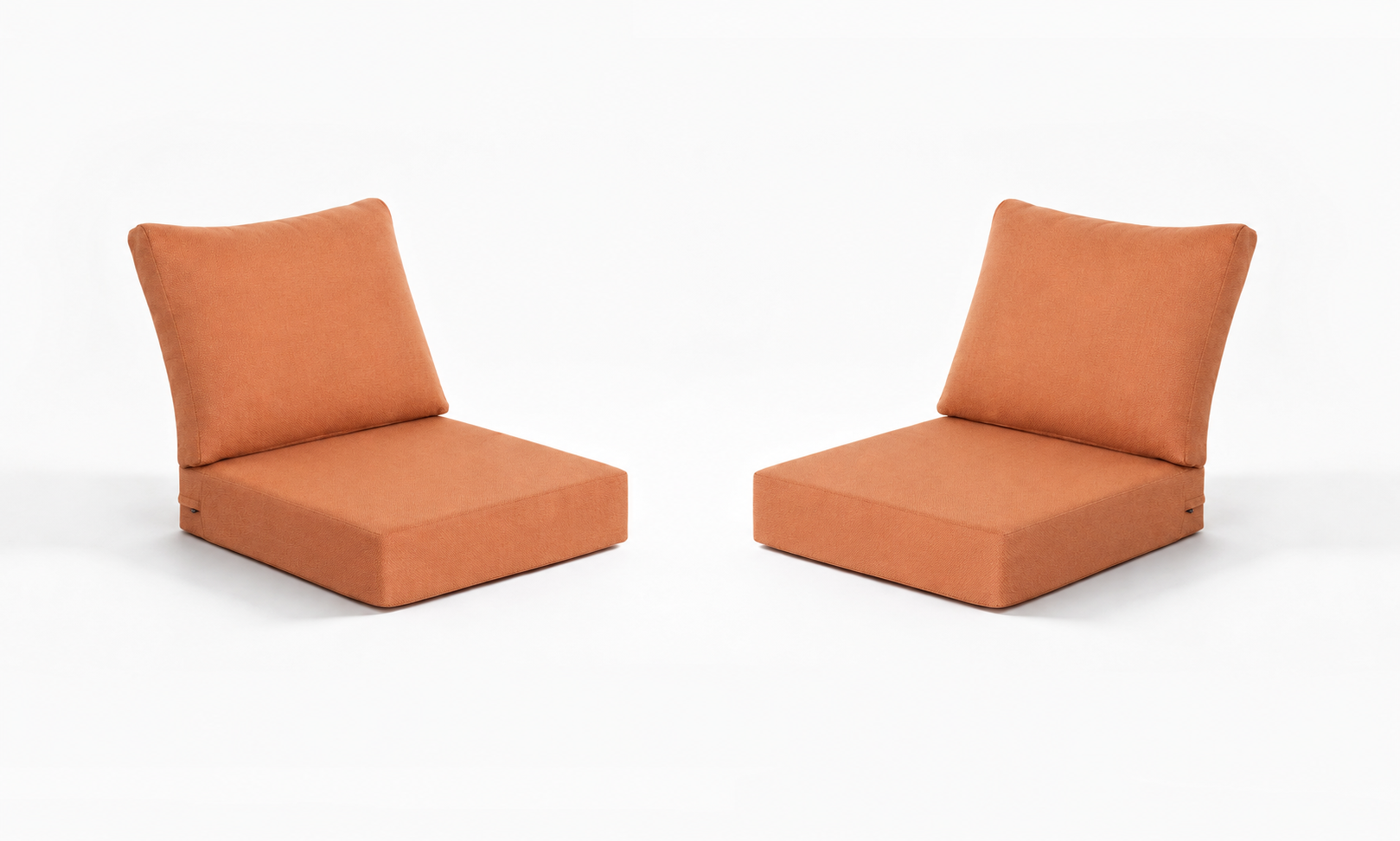 Premium Outdoor Deep Seat Cushion 2 Sets, 24" x 24" x 5.5"