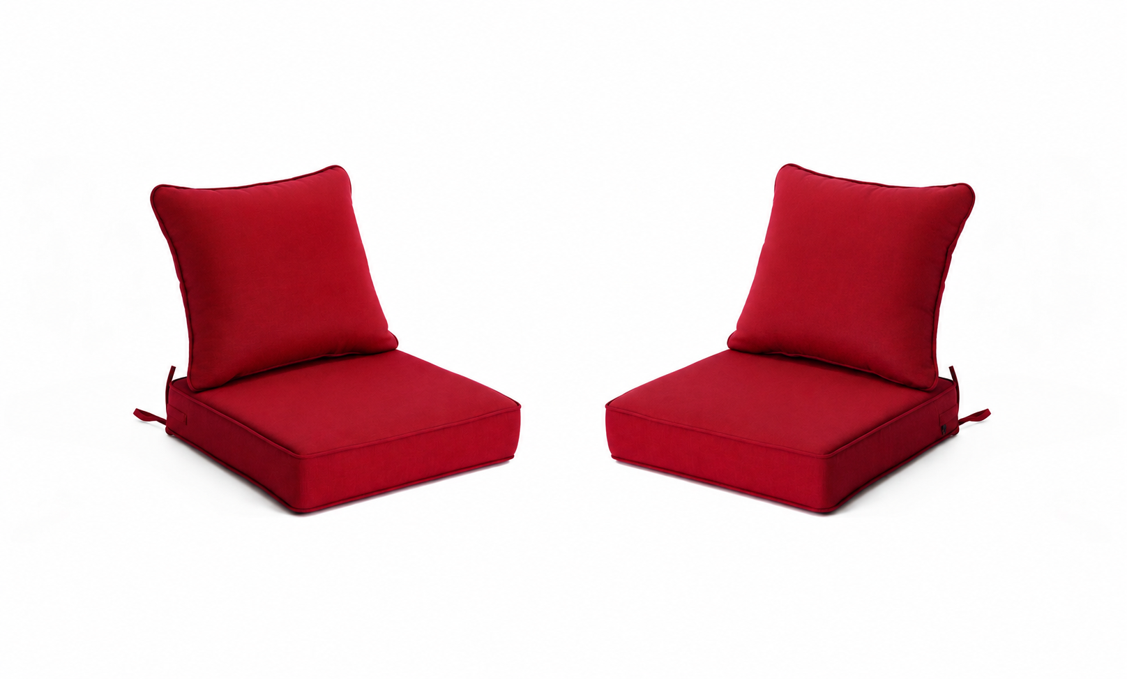 Outdoor Deep Seat Cushion 2 Sets, 24" x 28" x 5.5"