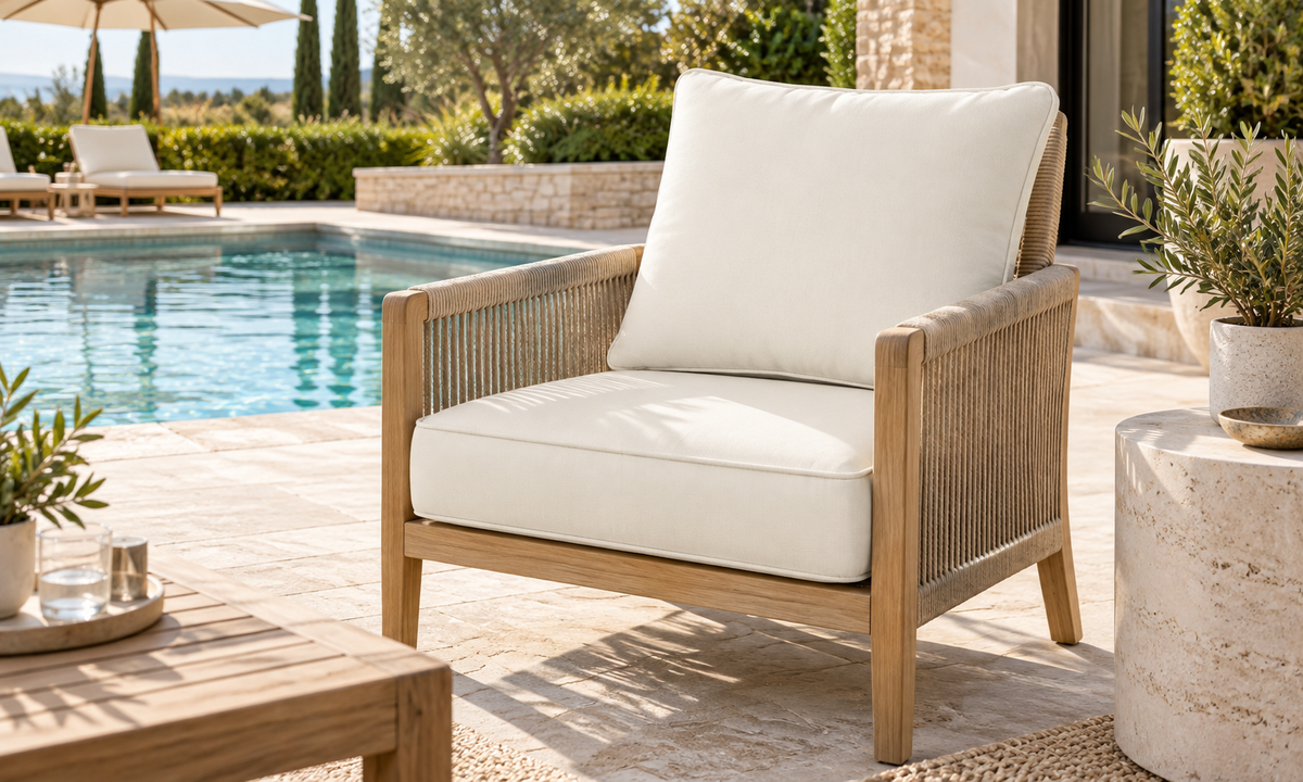 Outdoor Deep Seat Cushion 1 Set, 24" x 28" x 5.5"