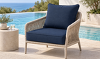 Outdoor Deep Seat Cushion 1 & 2 Sets, 24" x 24" x 5.5"