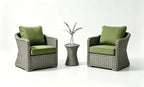 Outdoor Deep Seat Cushion 2 Sets, 22" x 22" x 4.5"
