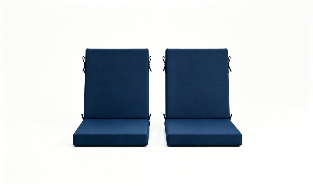 Outdoor Dining Chair Cushions Set of 2 & 4 Sets, 18" x 18" x 3.15"