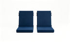 Outdoor Dining Chair Cushions Set of 2 & 4 Sets, 18" x 18" x 3.15"