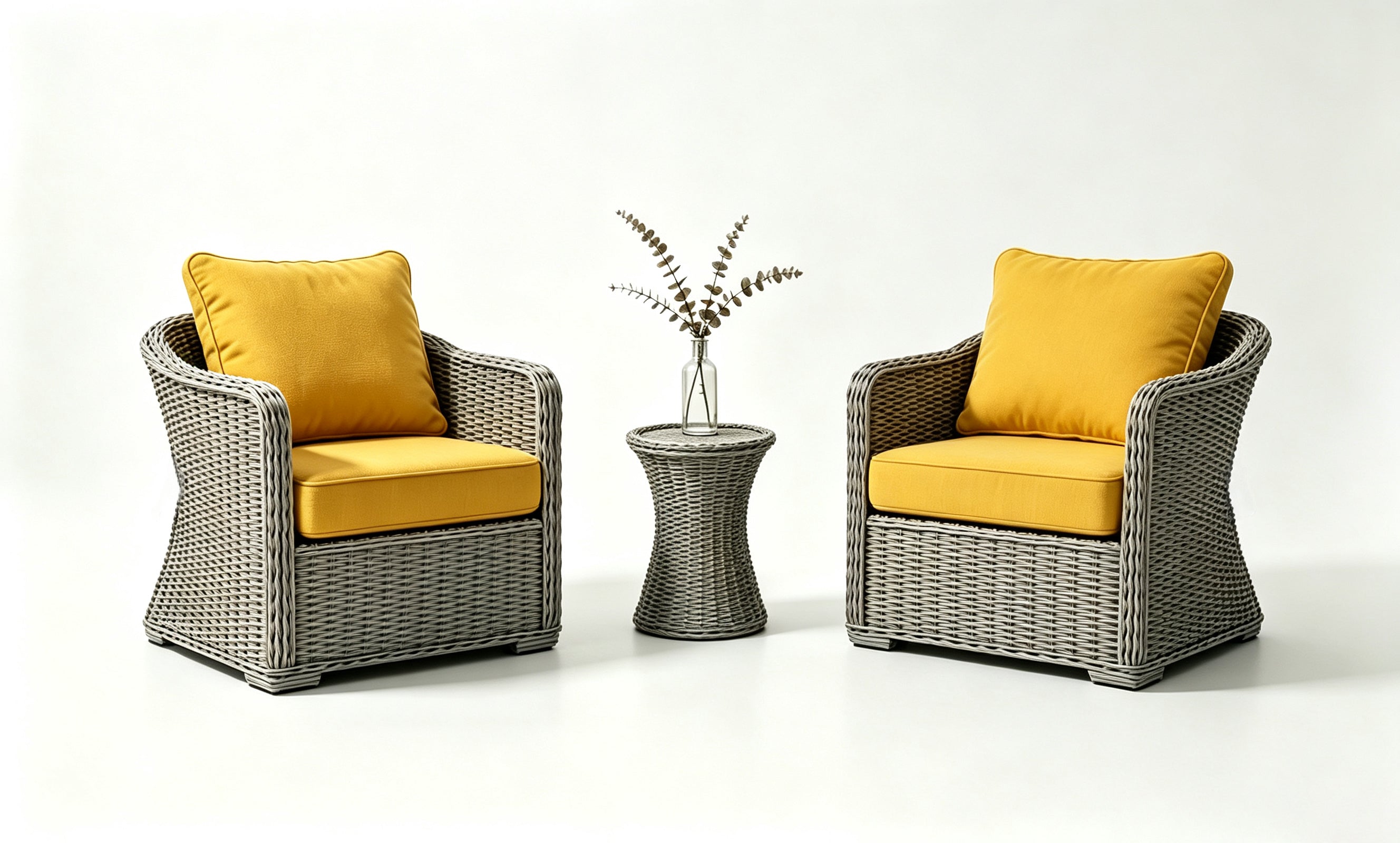 Patio/Terrace Deep-Seat Cushion 19×19×4 Inches（Chair not included）