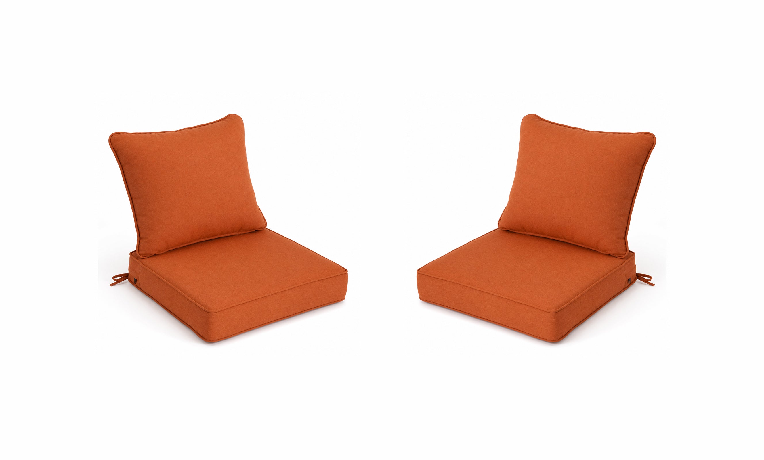 Outdoor Deep Seat Cushion 1 & 2 Sets, 19" x 19" x 4"