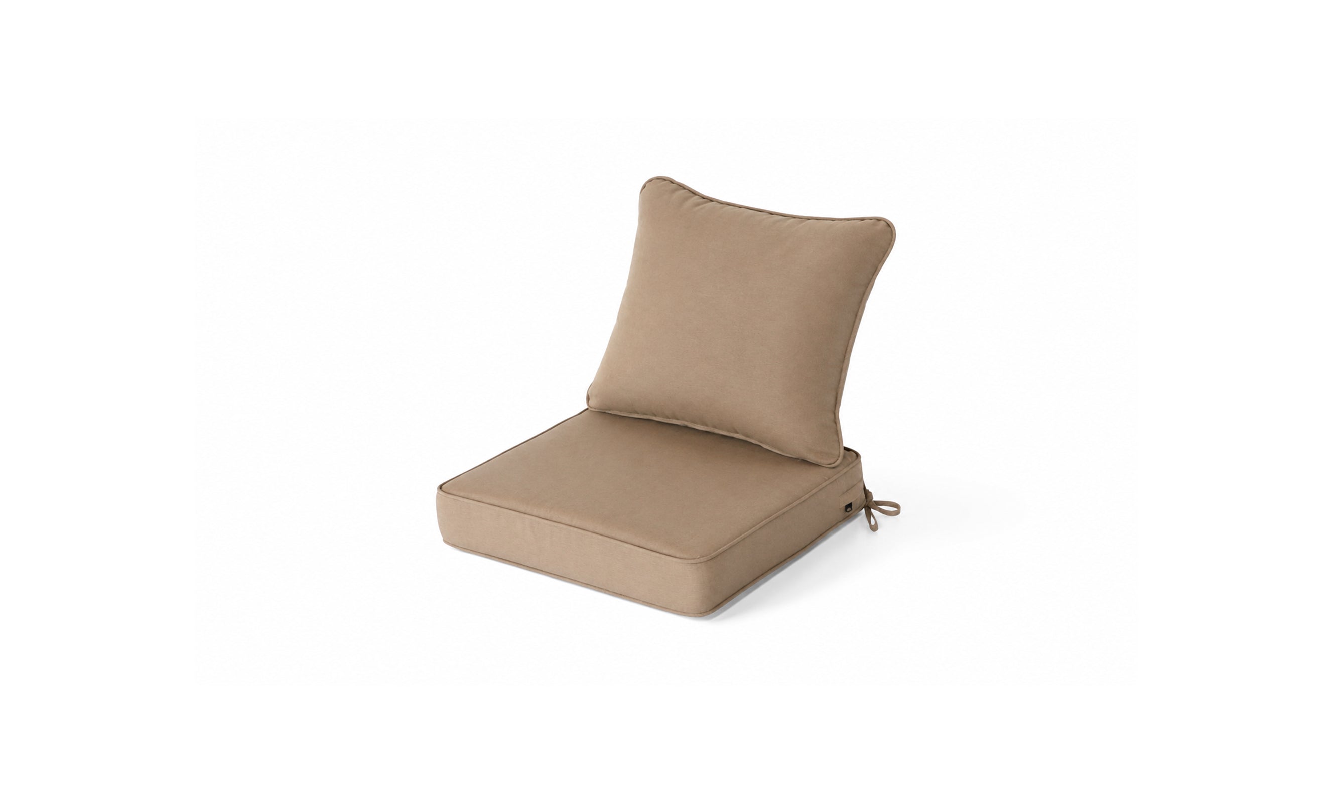 Outdoor Deep Seat Cushion 1 & 2 Sets, 19" x 19" x 4"