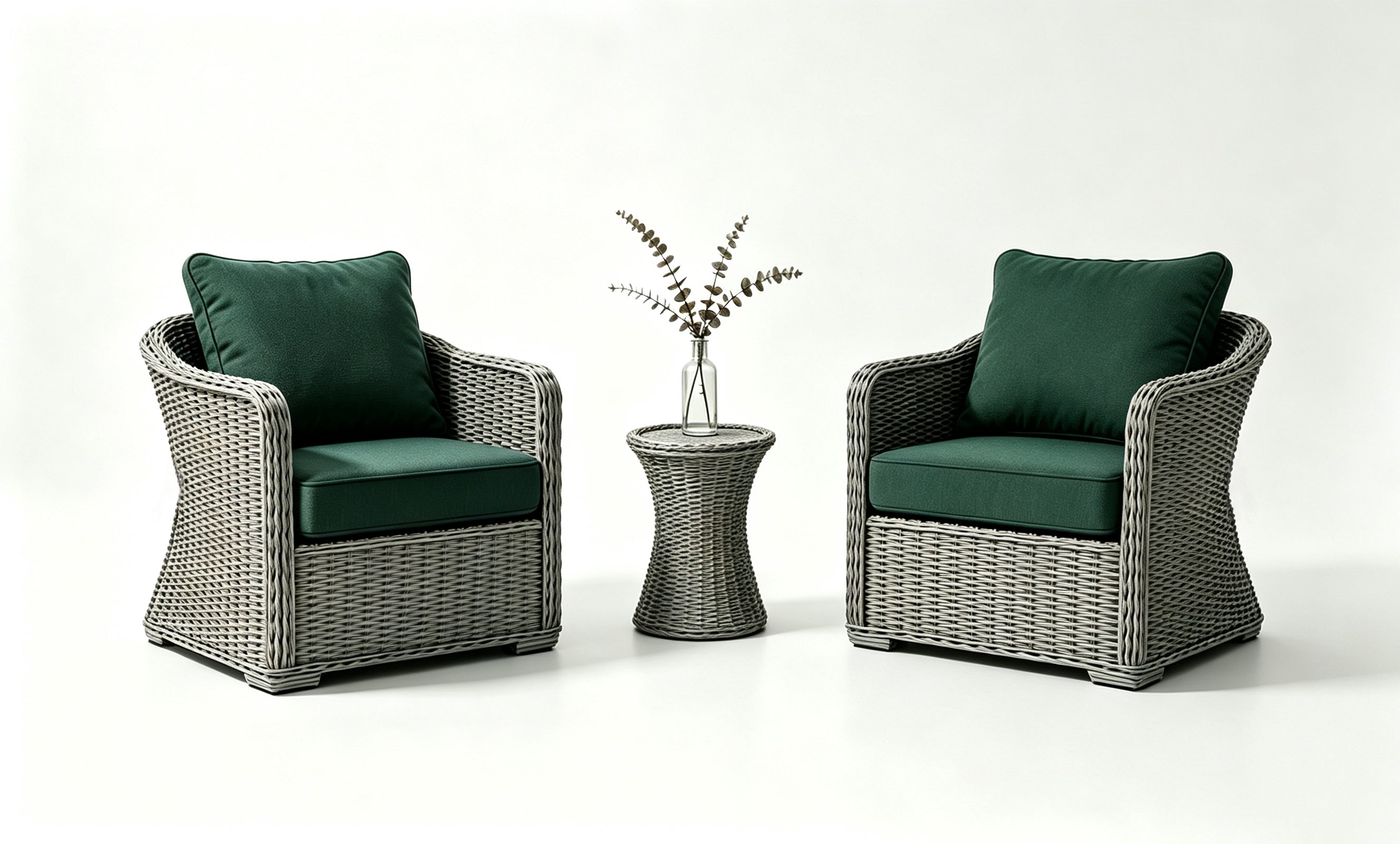 Patio/Terrace Deep-Seat Cushion 19×19×4 Inches（Chair not included）