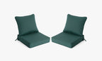 Outdoor Deep Seat Cushion 2 Sets, 22" x 22" x 4.5"