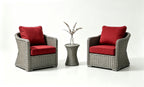 Outdoor Deep Seat Cushion 2 Sets, 24" x 28" x 5.5"