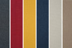 Outdoor Lounge Chair Cushion with Headrest – 1 & 2 Piece Sets, 42" x 72" x 2.75"