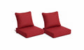 Outdoor Deep Seat Cushion 1 & 2 Sets, 24" x 28" x 5.5"