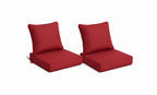 Outdoor Deep Seat Cushion 1 & 2 Sets, 24" x 24" x 5.5"