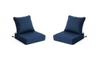 Deep Seating Patio Cushion Set – Available in 2 Piece Sets, 22" x 22" x 4.5"