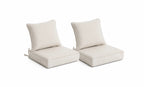 Outdoor Deep Seat Cushion 1 & 2 Sets, 24" x 24" x 5.5"