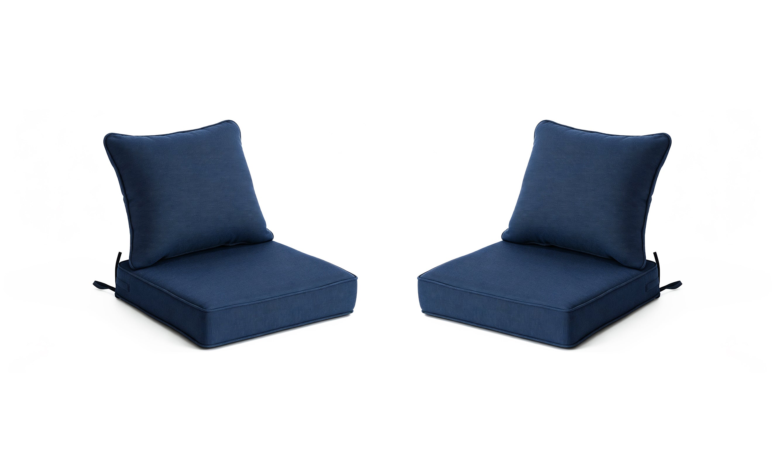 Outdoor Deep Seat Cushion 1 & 2 Sets, 19" x 19" x 4"