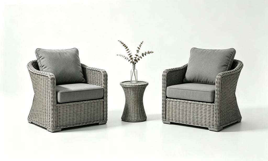 Deep Seating Patio Cushion Set – Available in 2 Piece Sets, 22" x 22" x 4.5"