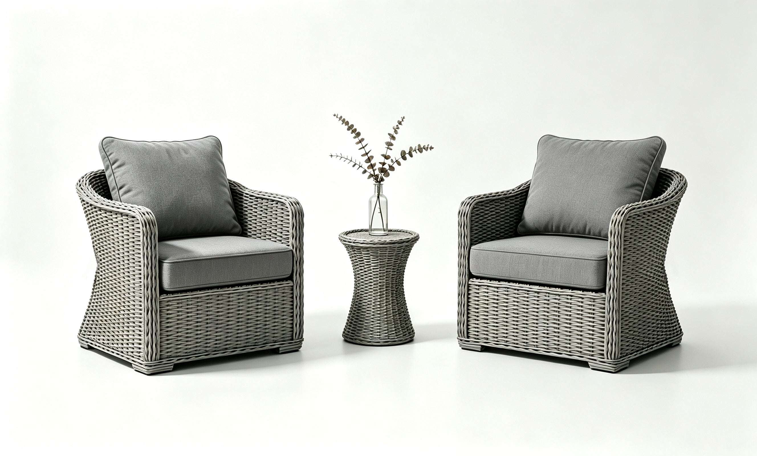 Patio/Terrace Deep-Seat Cushion 19×19×4 Inches（Chair not included）